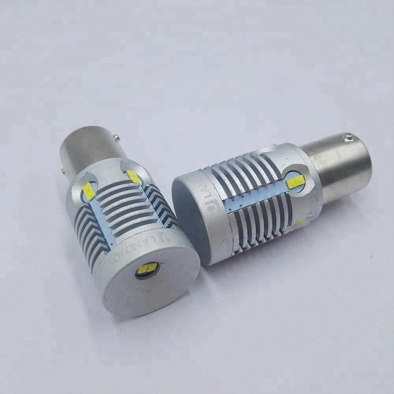 White S25 P21W 1156 auto LED bulbs T10 2 years warranty