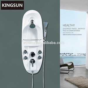 Italy Design 2 Way Shower Head Aluminum Alloy Shower Wall Panel