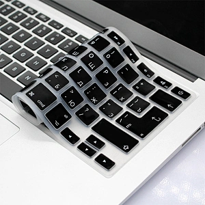 Russian languages custom laptop keyboard skin Keyboard Protector film For Macbook Pro Air Retina 13