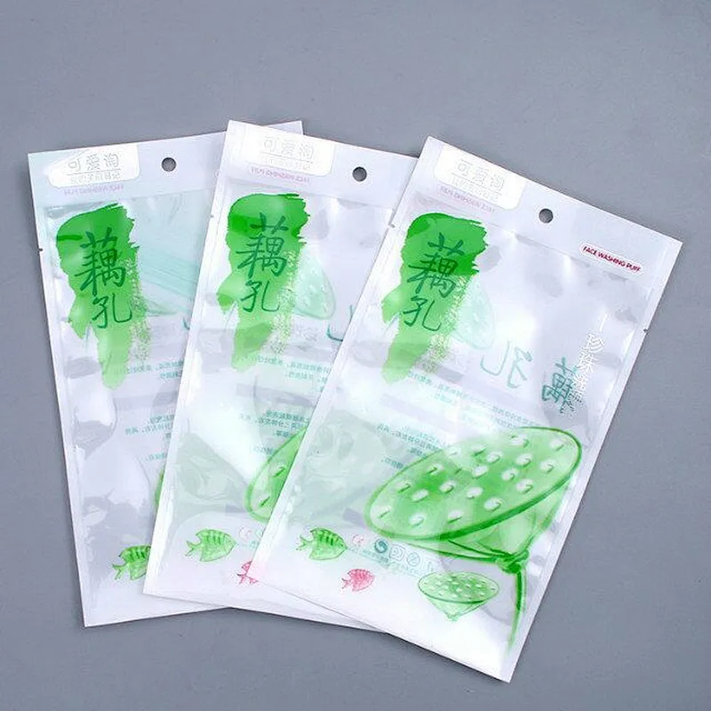 Wholesale PE bags are used for cleaning cotton packaging