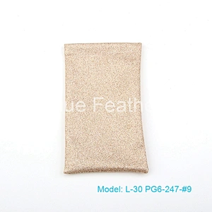 Sparkling Paillette Color PU Sunglasses Pouch