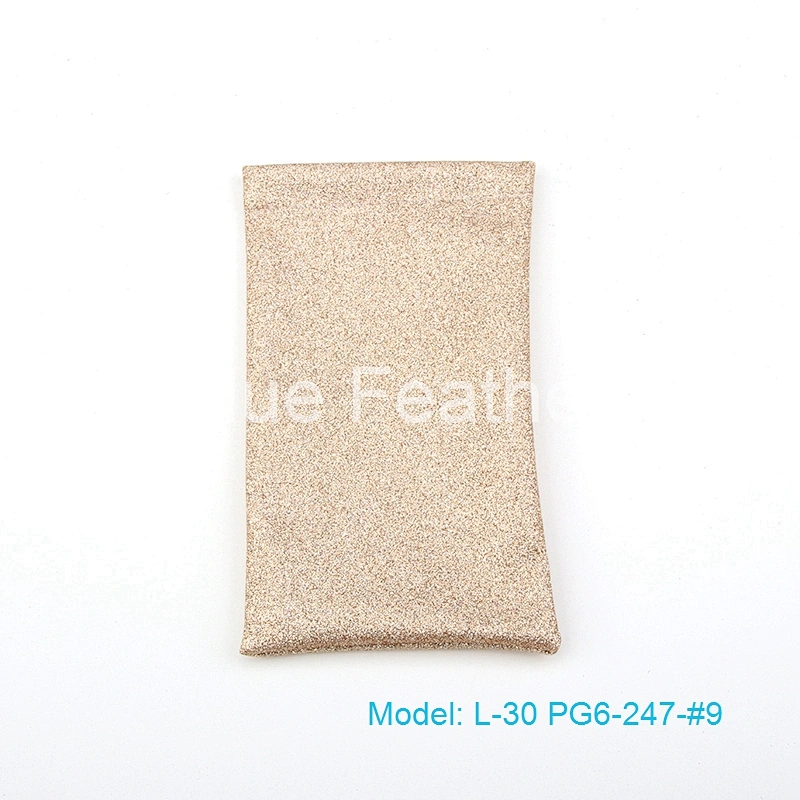 Sparkling Paillette Color PU Sunglasses Pouch