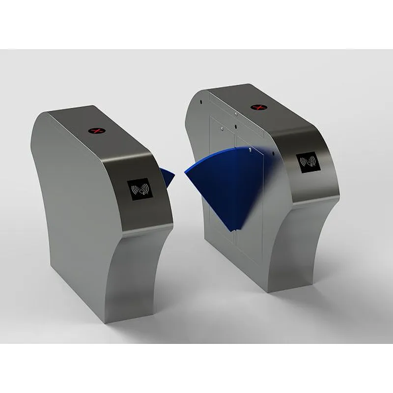 Access Control Waist High Turnstyle Barrier rfid Reader Turnstile for School or Hospital Entrance