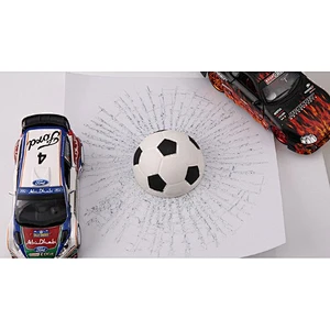 3D simulation of automobile sticker
