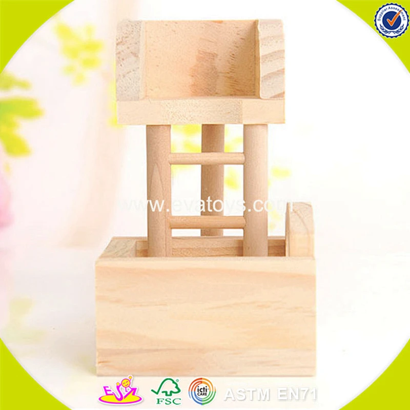2018 New design wooden amusement facilities for hamster mini wooden amusement facilities for hamster W06F027
