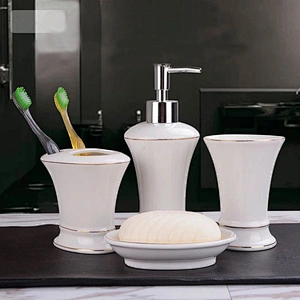 Promotional gift sets for cambered bathroom sets accessories 2019