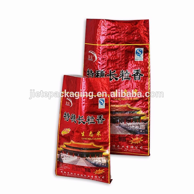 Video, New design China transparent pp woven packing 25kg 10kg 5kg Pakistani basmati rice bag