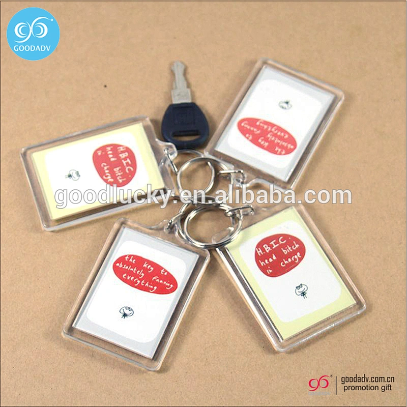 wholesale cheap plastic keychains heart shape acrylic key holder