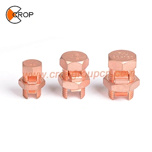 Electric power fittings Hardware B/C Split Bolted Copper Connector