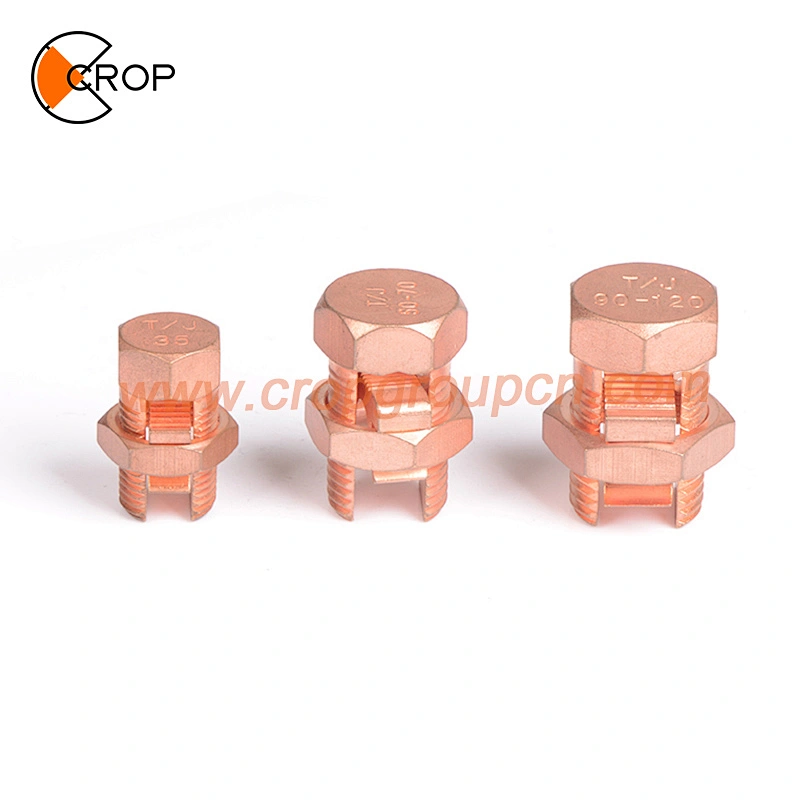 Electric power fittings Hardware B/C Split Bolted Copper Connector