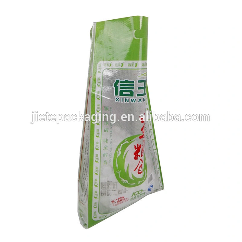 2018 China Hot Sale pp woven rice grain bag size 10kg