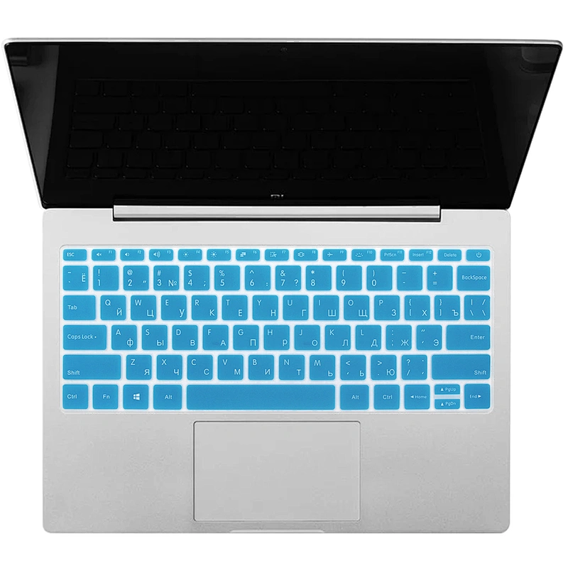 Russian silicone keyboard skinlaptop keyboard cover for xiaomi air notebook US version