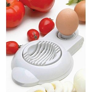 ABS+S/S 17.8*11.4*2.5 Kitchen tools egg slicer/plastic egg slicer