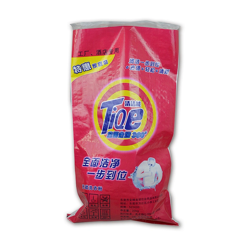 Wholesale Washing Powder Bag Plastic Detergent Packaging Bag