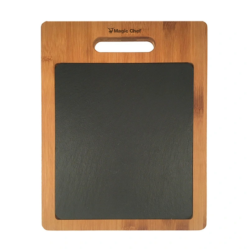 Bamboo Cutting Board w/ Slate Insert