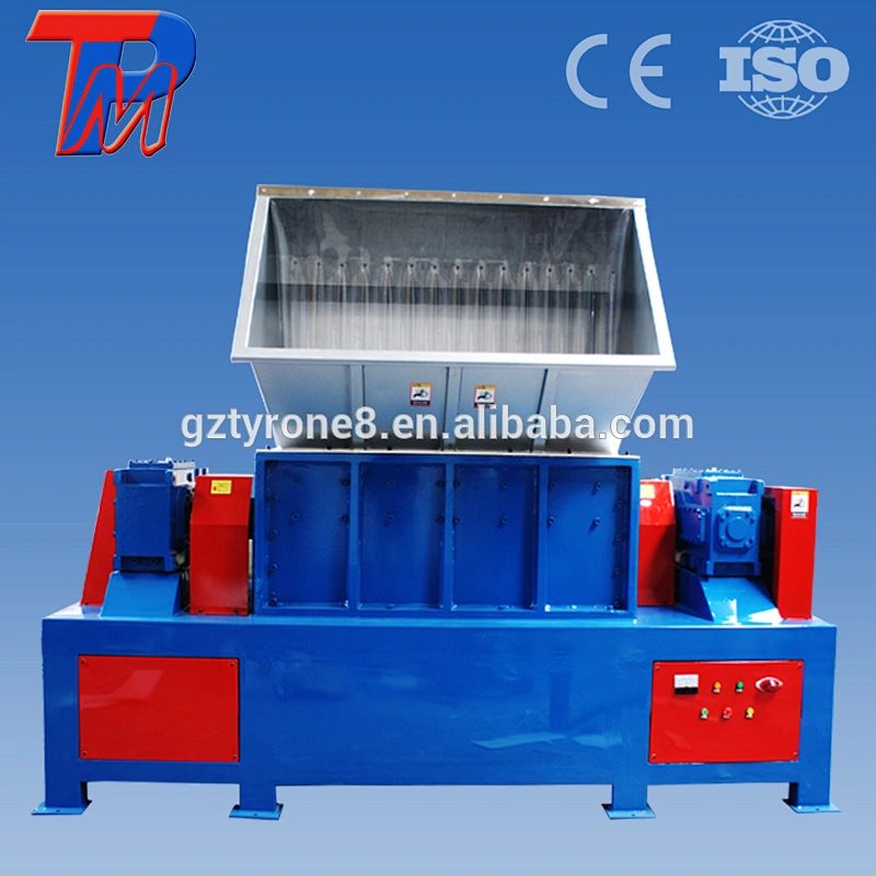 China professional factory industrial use tyre films plastic shredder