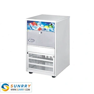 Automatic water supply stainless steel electric commercial ice cube maker machine