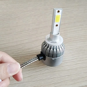 Cheap C6 12V Car kit 36W 4000Lm 880 881 H27 H1 H3 9005 9006 HB2 HB3 H11 H16 5202 COB LED fog light bulb