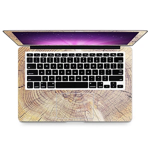 Wood skin design  for macbook wood skins whole body sticker skin