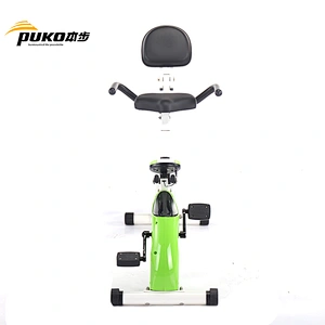 Recumbent lightweight exercise bike with ipad holder