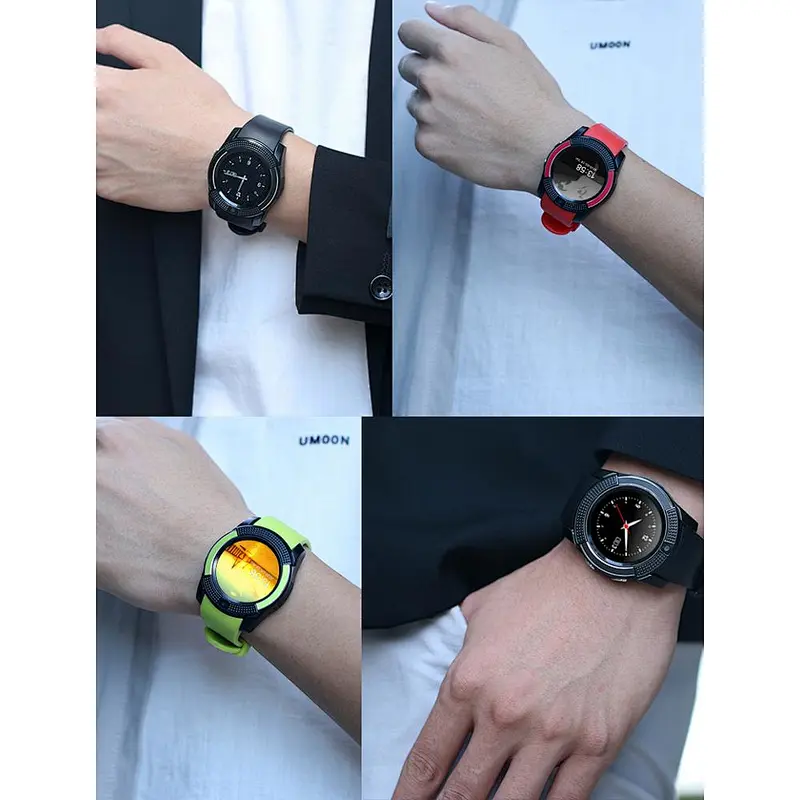2019 new style Relojes inteligentes bluetooth smart watch with high quality sim cicret smart bracelet