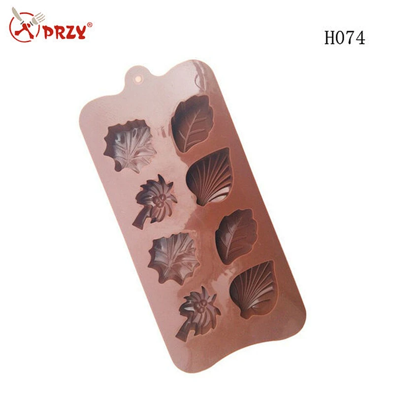 Przy silicone jelly leaf mould / silicone leaf chocolate mold