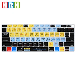 Durable Shortcut Hotkey Functional 10 keyboard shortcuts Silicone Skin cover new for  macbook pro Air 13 A1932