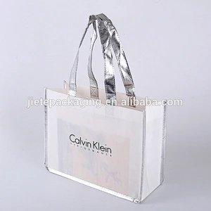 Custom order promo logo printed non woven bag