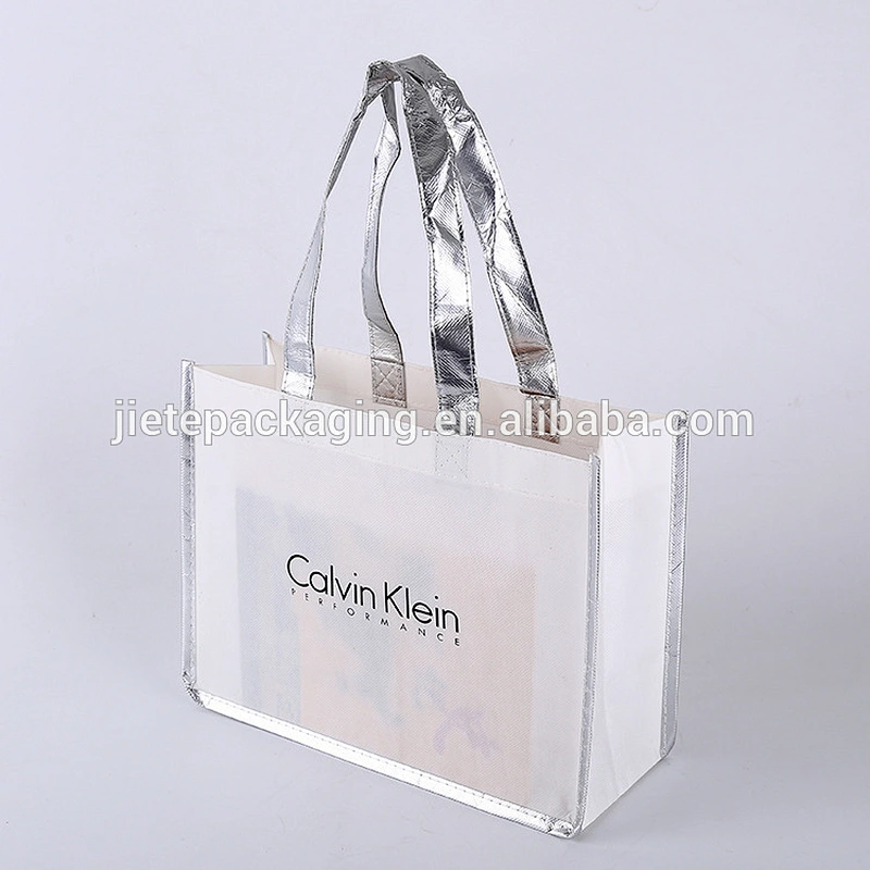 Custom order promo logo printed non woven bag