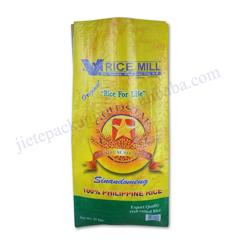 Agricultural Use and bopp laminated 25kg pp woven rice bags for grain,basmati biryani rice bag