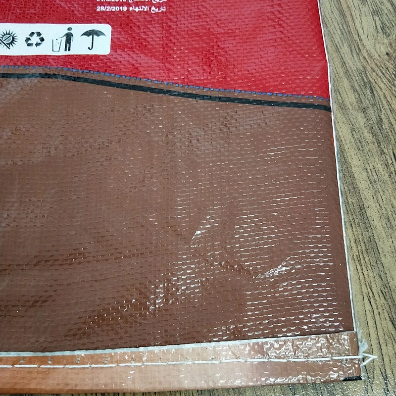 Custom color printing woven bag is used for washing powder packing