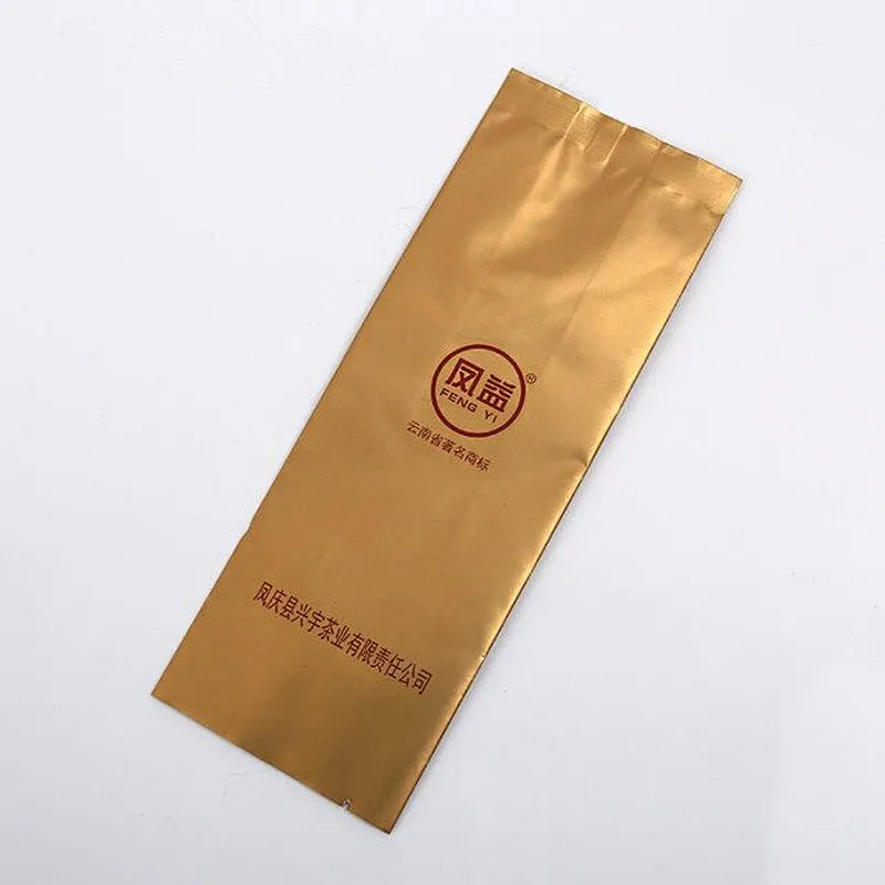 Customized Printed Sealing Plastic PE Bag For Tea