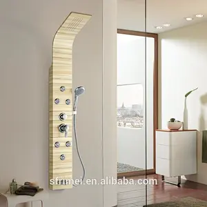 K-1501 Apartment Building Luxury Quality Dual Handle Stainless Steel Shower Panel Home Depot