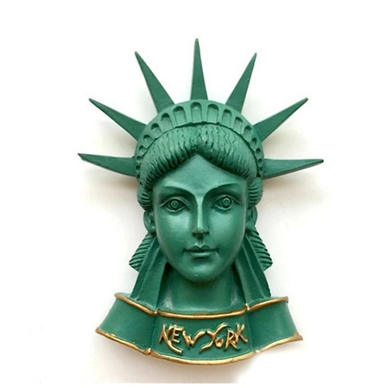 Silicone mold Statue of Liberty head fondant mold soap mold