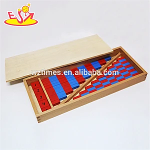 2018 New design toddlers wooden montessori preschool toys W12F004