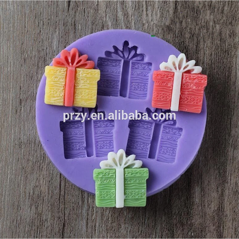 Model F5007 Mini resin flower fondant custom silicone mold chocolate mold