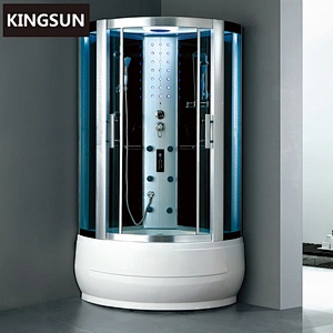 K-7056 European Style Massage Room Enclosure Steam Shower Bath Combo