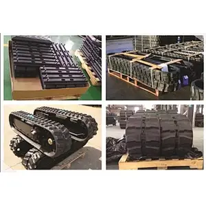 combine harvester cralwer 500x90x48 rubber track for Agriculture