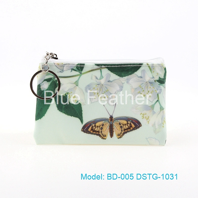 Color Animal Printing Material Pouch/Bag  Coin Purse Keychain