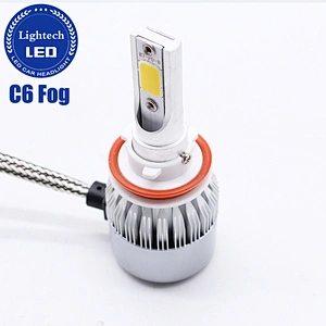 H11 Yellow Fog Lamp C6 Led Car Headlight Bombillos