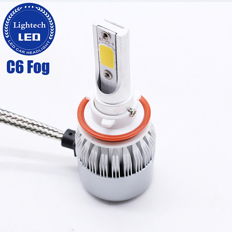 H11 Yellow Fog Lamp C6 Led Car Headlight Bombillos