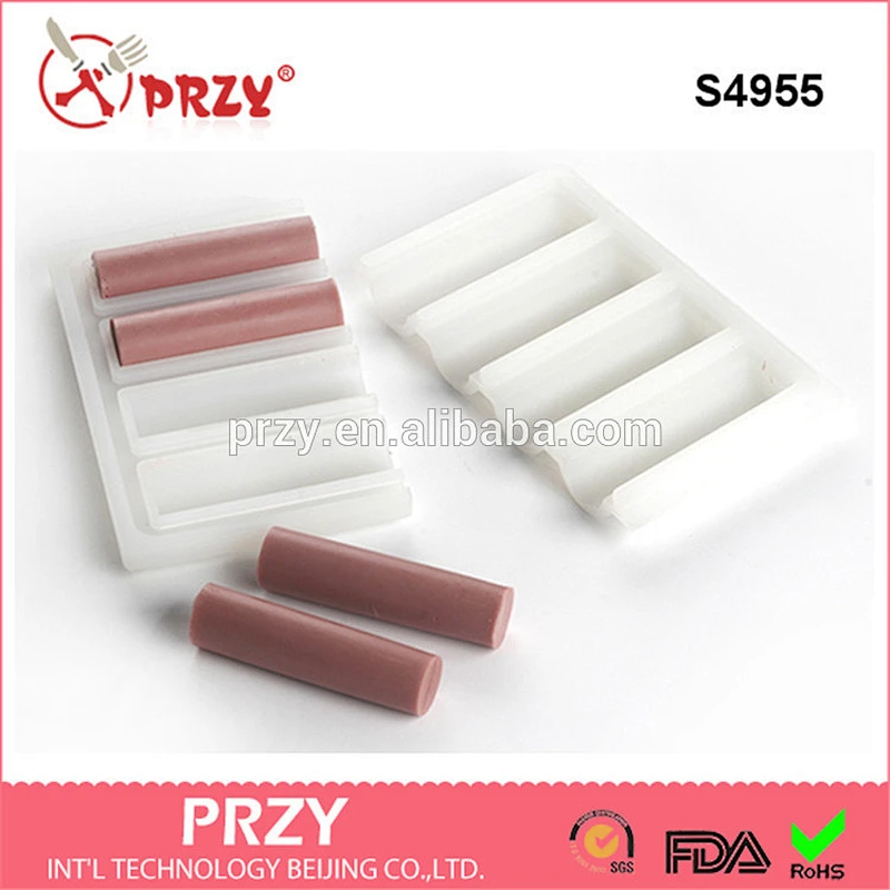 Semicircle Handmade Soap Mold silicone tube mold -S4955