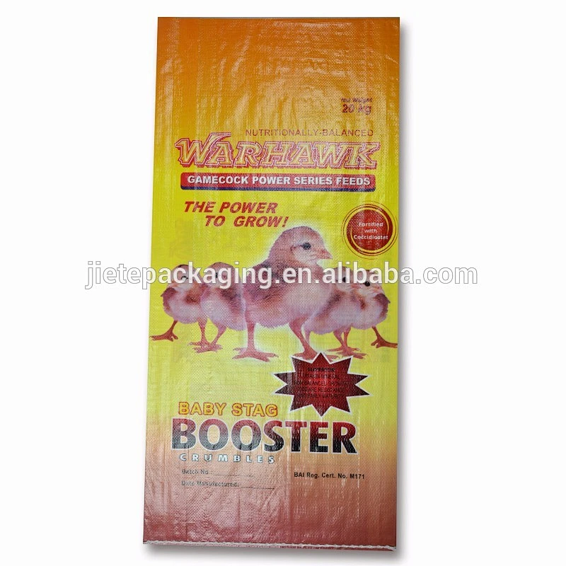 Video, China bulk pp sack livestock, baby chicks recycled feed bag 100lbs 25kg 20kg