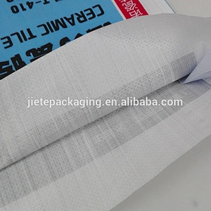 Video, moisture proof decorative use pp woven bag for cement, adhesive, outer wall putty 20kg