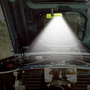 Portable 4AA Battery operated 250 Lumen COB LED Car Inspection Work Lamp Working Light  Magnetic Base