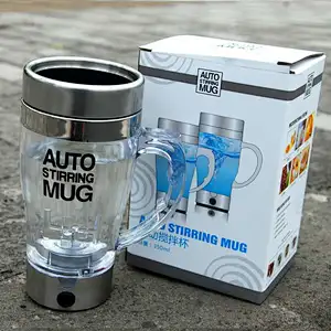 Wholesale Portable Juice and Coffee Mixing Cup Auto Automatic Electric Self Stirring Mug with Handle