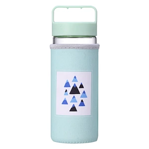 Guangzhou Manufactory Customized Logo Coffee Mug with Lid Sleeve Anti-heat for Sport