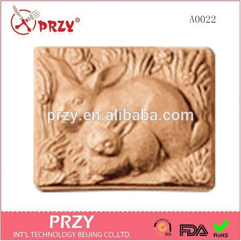 2 Rabbits Soap Molds