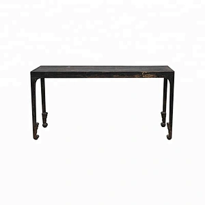 chinese antique oriental solid wood old side altar table