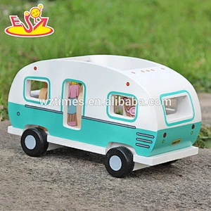 top fashion people and animals wooden toy car plans for children W04A313